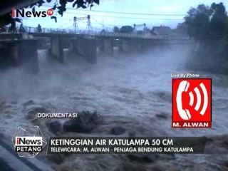 Kondisi Bendung Katulampa Masih Aman 50 Cm & Berpotensi Menambah - iNews Petang 03/03
