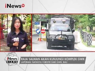 Laporan Terbaru Lokasi Garuda Wishnu Kencana yang Akan Didatangi Raja Salman - iNews Siang 06/03