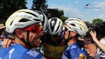 Tour de France 2018 - La 4e étape à Fernando Gaviria, la joie des Quick-Step de Julian Alaphilippe et de Philippe Gilbert