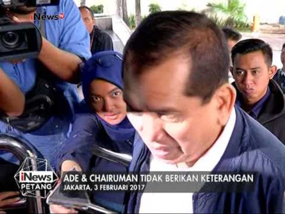 Ade & Chairuman diperiksa KPK sebagai saksi kasus korupsi E-KTP - iNews Petang 07/03