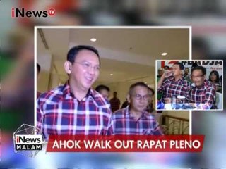 Konferensi Pers Paslon Ahok - Djarot Terkait Walk Out Rapat Pleno - iNews Malam 05/03