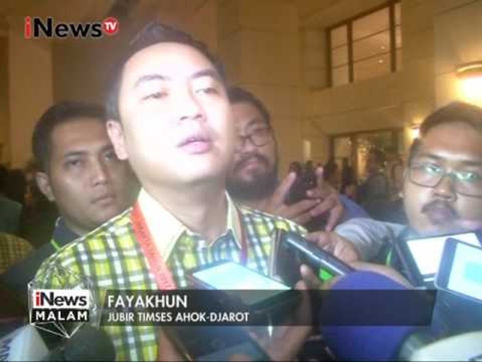 Ahok Walk Out Dari Rapat Pleno yang Digelar KPUD DKI Jakarta - iNews Malam 05/03