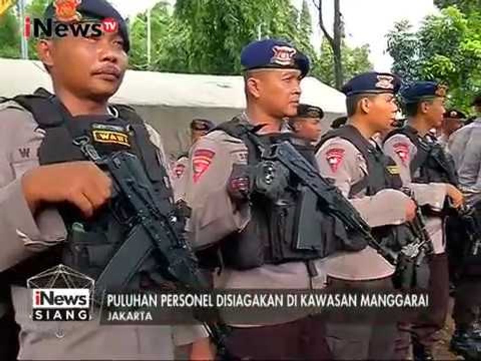 Mencegah Aksi Bentrok Susulan, Pasukan Brimob Masih Disiagakan di Manggarai - iNews Siang 08/03