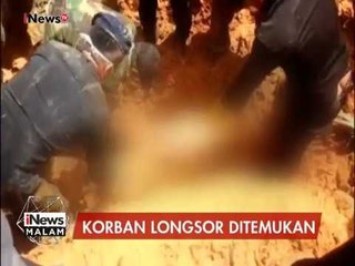 Tim SAR kembali temukan korban ke 6 longsor di Kab. 50 Kota - iNews Malam 09/03