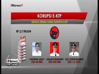 Inilah nama-nama yang terlibat mega korupsi E-KTP - iNews Petang 09/03