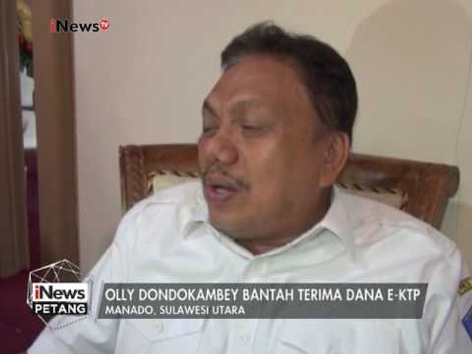 Olly Dondokambey angkat suara setelah namanya terlibat megakorupsi E-KTP - iNews Petang 09/03