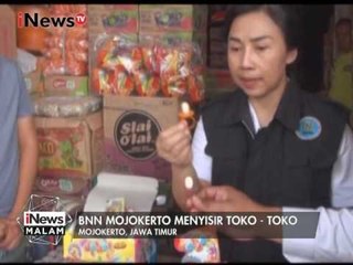 BNN & Dinas Kesehatan Razia Permen Dot di Mojokerto, Jatim - iNews Malam 08/03
