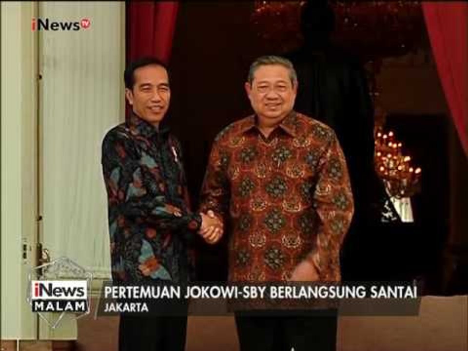 SBY bertemu Jokowi, bahas kesalahpahaman dalam politik nasional - iNews Malam 09/03