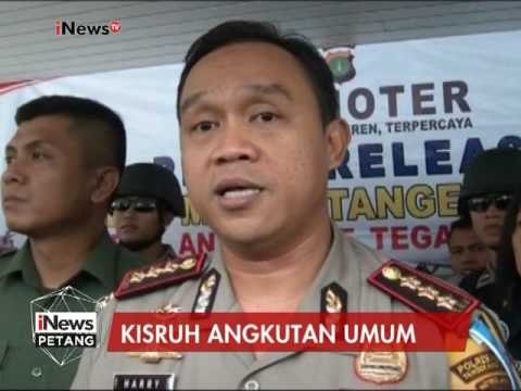 Polisi tangkap sopir angkot yang menabrak Ojek Online di Tanggerang - iNews Petang 10/03