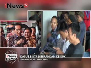 Joko Widodo : Kasus E-KTP diserahkan ke KPK - iNews Petang 11/03