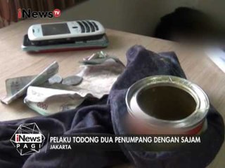 2 wanita dalam kondisi "mabuk lem" nekat nodong di dalam Kopaja - iNews Pagi 13/03