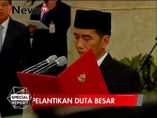 Presiden bacakan sumpah pelantikan 17 duta besar RI - Special Report 13/03