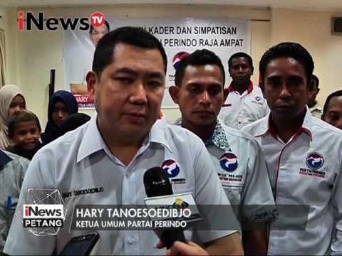 HT dukung pengembangan Infrastruktur wisata Raja Ampat - iNews Petang 12/03