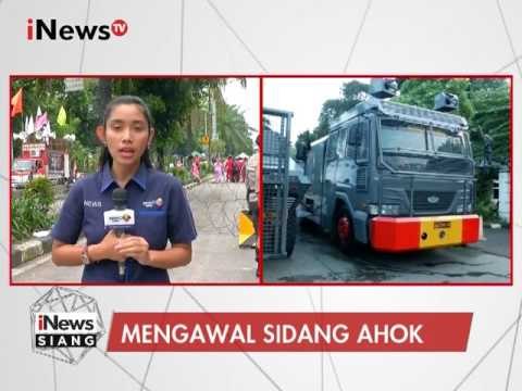 Laporan Terbaru Suasana Diluar Lokasi Sidang Ahok - iNews Siang 14/03