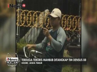 Densus 88 menangkap terduga teroris di Kediri Jawa Timur - iNews Malam 14/03