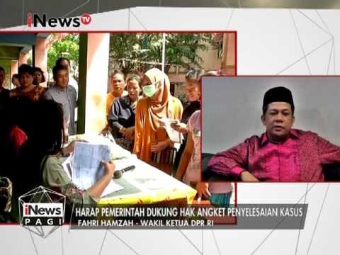 Fahri Hamzah : Pemerintah harus mendukung hak angket investigasi korupsi E-KTP - iNews Pagi 15/03