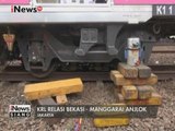 KRL relasi Bekasi-Manggarai anjlok karena roda keluar jalur - iNews Siang 15/03