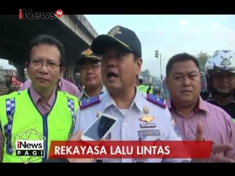 Dishub uji coba penutupan simpang Kebon Nanas yang rawan kemacetan - iNews Pagi 15/03