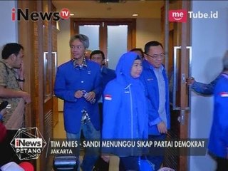 Tim Anies - Sandi menunggu sikap partai Demokrat - iNews Petang 15/03
