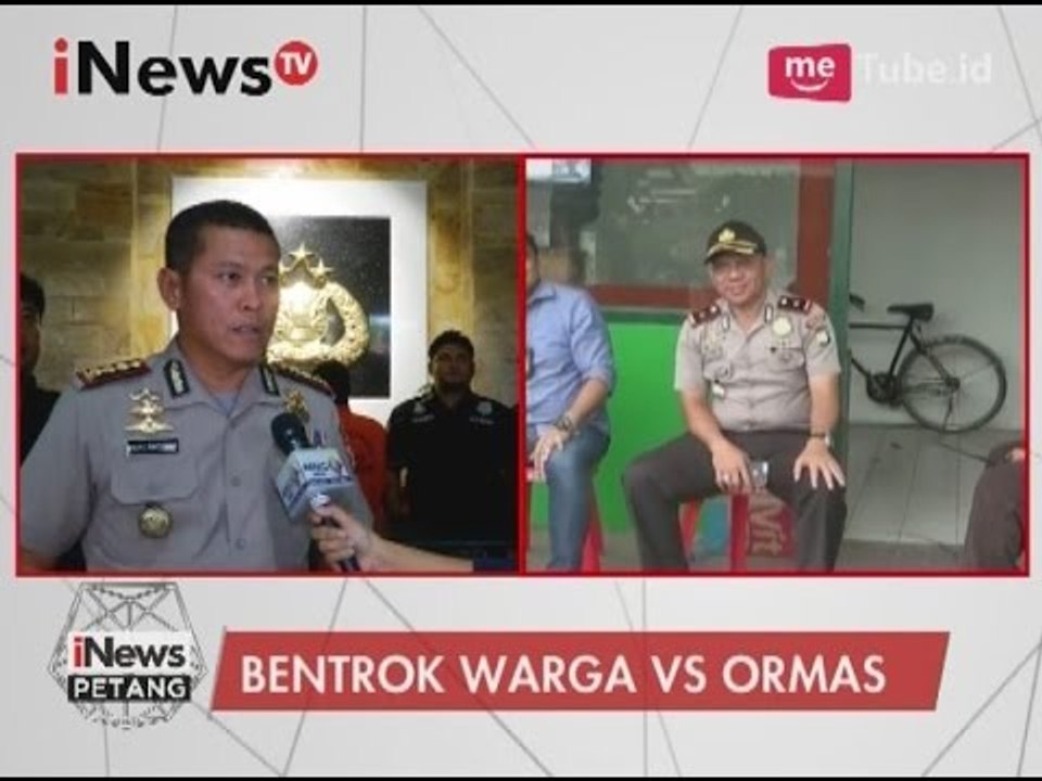 Live Report : Derisky Orta, Bentrok warga vs Ormas - iNews Petang 15/03