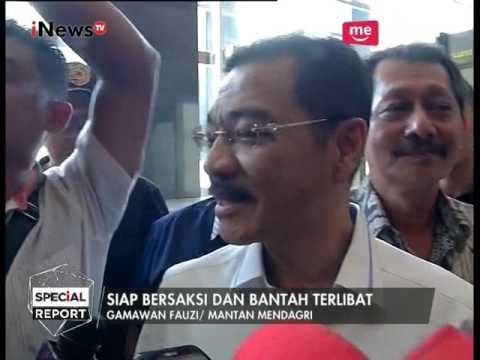Gamawan fauzi : Saya siap bersaksi dan tidak terlibat dalam Korupsi E-KTP - Special Report 16/03