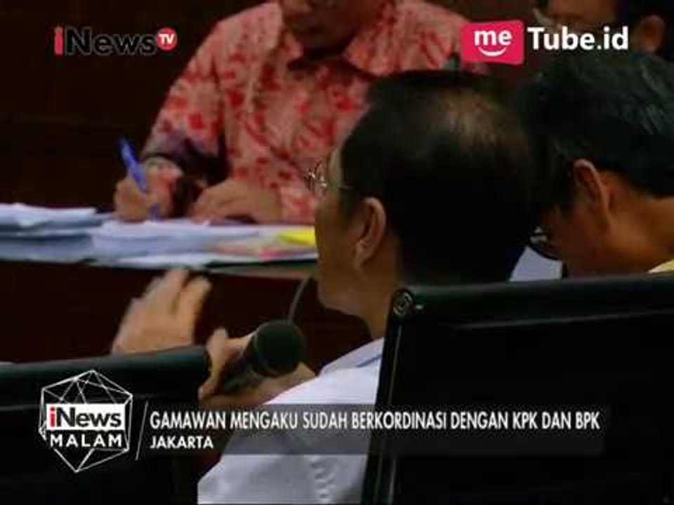 Gamawan Fauzi : Saya sudah berkomunikasi dengan KPK & BPK terkait proyek E-KTP - iNews Malam 16/03