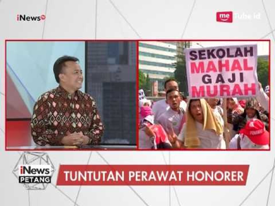 Tuntutan Perawat Honorer, Herman Suryatman: Pengangkatan PNS Perlu Seleksi - iNews Petang 16/03