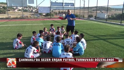 Çakmaklı’da Sezer Erşan Futbol Turnuvası Düzenlendi
