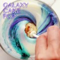 These galaxy cake pops are MESMERIZING ?!FULL RECIPE: