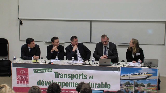 Fiscalité et transport durable (Vincent Dussart, Professeur de droit public, Vice-président de l’Université Toulouse 1 Capitole, @colloque IFR Transports et développement durable _04)