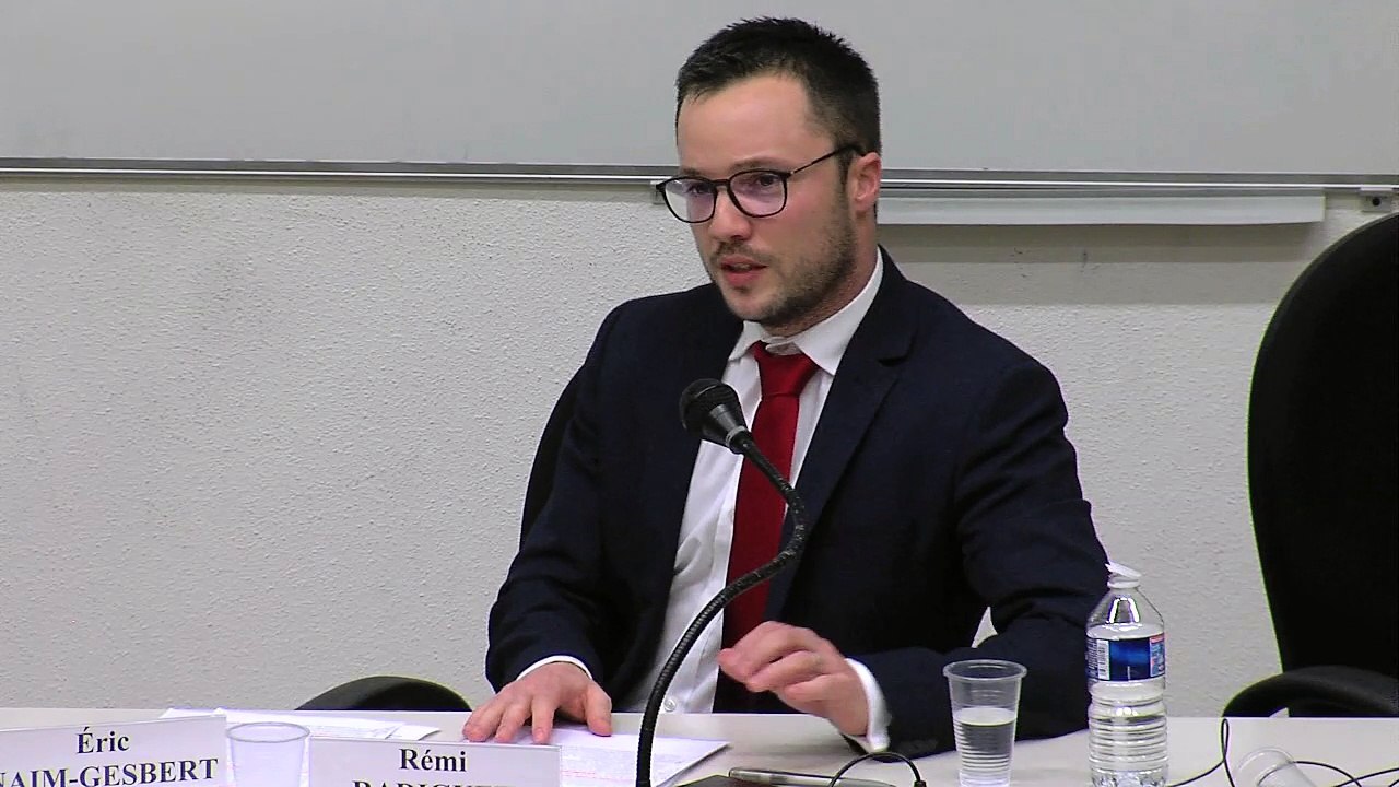 "Services publics et transport durable" (Rémi Radiguet, Docteur en droit public, Post-doctorat à l'Université de Perpignan, @colloque IFR "Transports et développement durable"_08)