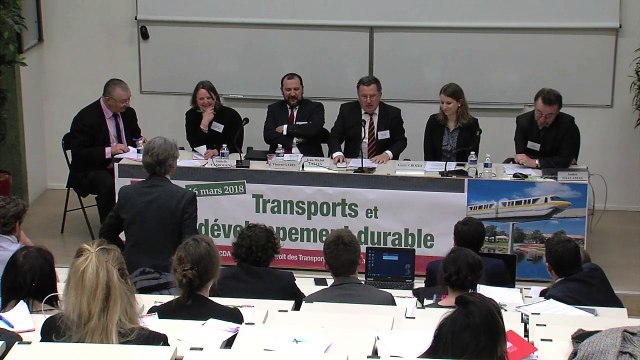 Le transport durable, les politiques publiques et l’aménagement du territoire (table ronde #1, modérateur : Jean-Michel Lattes, @colloque IFR Transports et développement durable _10)