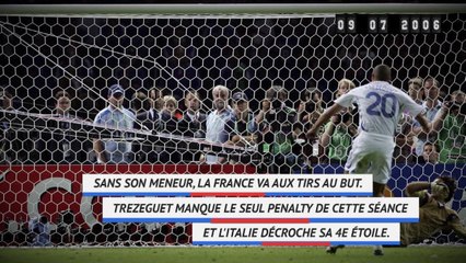 Il y a 12 ans - La cruelle défaite de la France contre l'Italie