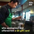 A Starbucks employee was fired for making fun of a customer who has a stutter