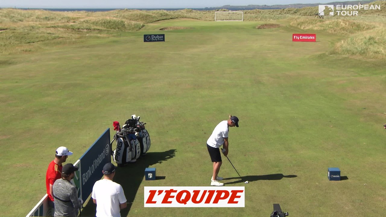 "Mets la balle où tu veux", le défi de la barre transversale - Golf - WTF