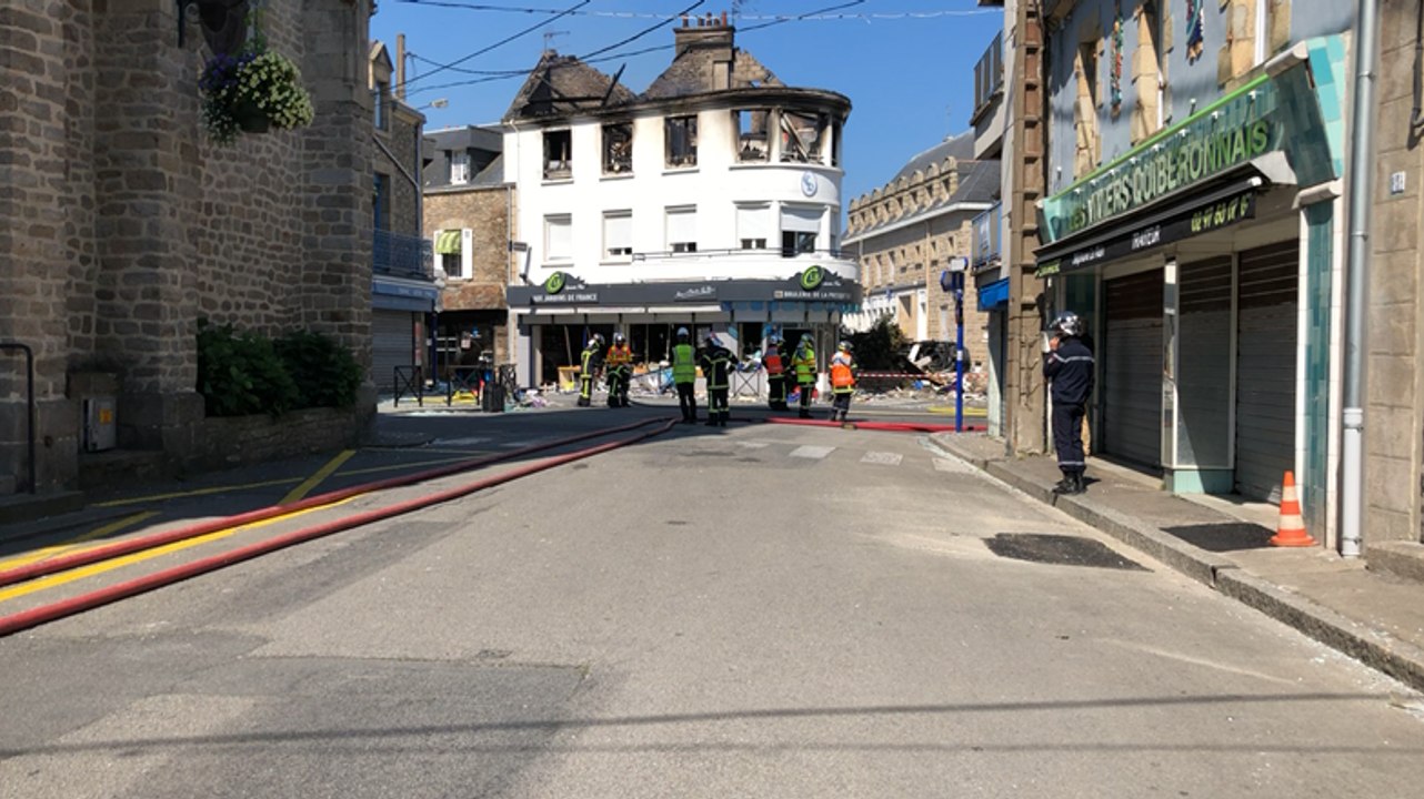 Travaux de déblaiement en cours