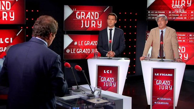 Christian Jacob et Aurore Bergé dans Le Grand Jury