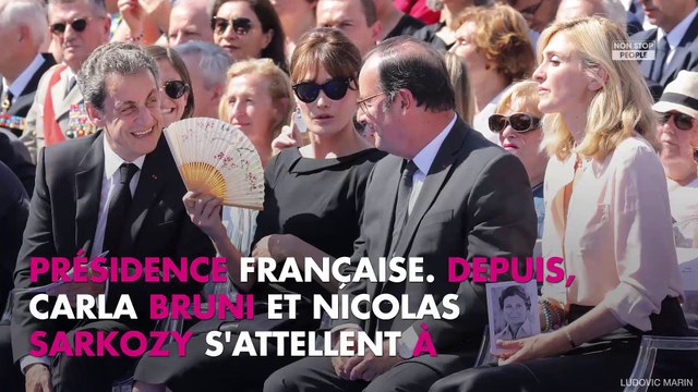 Carla Bruni publie un tendre cliché de sa fille Giulia en vacances