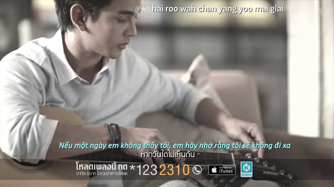 [Vietsub+Kara] Tao Tee Roo Keu Chan Rak Tur by Gun Napat
