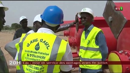 Eau :  mise en service des ouvrages avant fin juillet