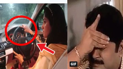 BMW கார் ஓட்டிய ஜூலியை மீம்ஸ் போட்டு கதறவிடும் நெட்டிசன்ஸ்- வீடியோ