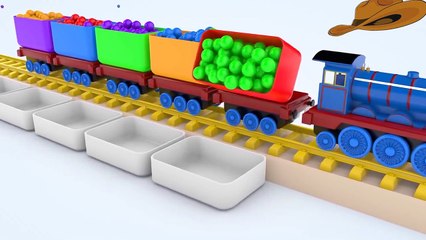 04.Learn Colors with Gorilla eat Apple For Kids #y - Colours With Animals Dump truck For Children