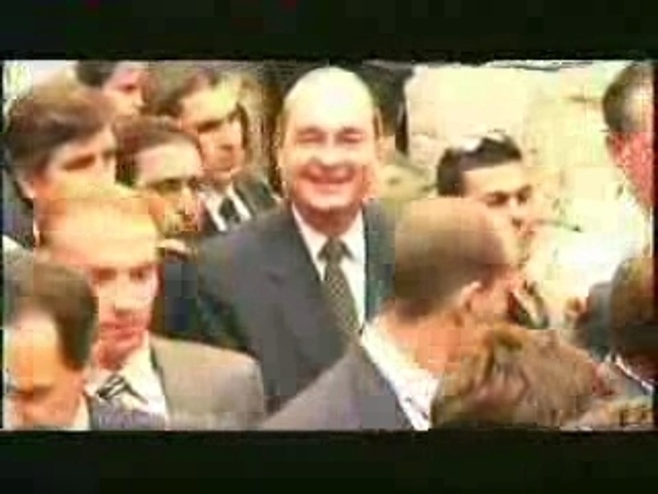 JACQUES CHIRAC  A JERUSALEM-LA HONTE ISRAELIENNE !