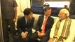 PM Modi और South Korean President Moon Jae-in  Delhi Metro से पहुंचे Noida | वनइंडिया हिंदी