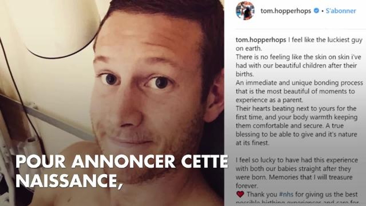 Tom Hopper, alias Dickon Tarly dans la série Game of Thrones, est papa pour la deuxième fois