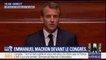 Macron devant le Congrès: "Je sais que je ne peux pas tout, je sais que je ne réussis pas tout, mais mon devoir est de ne jamais m'y résoudre et de mener inlassablement ce combat"