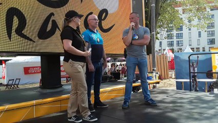 podium central du fan park de la roche sur yon enquêteur cybercriminalité