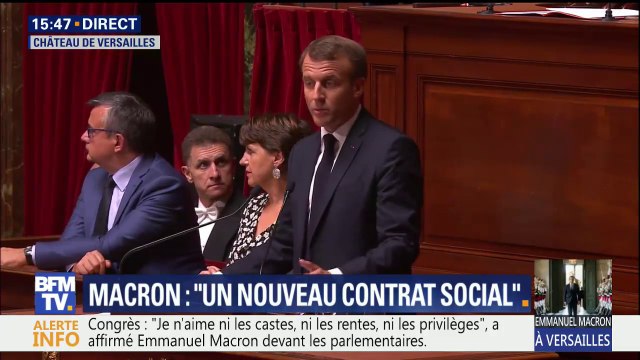 Macron veut une nouvelle politique territoriale , une décentralisation de projets