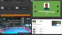 Game for Matias Francisco (1-13/1-12) - P4d3! Vs Super Padel - 09/07/18 15:34 - ReadyPadelOne - Easy Live Office EasyLive