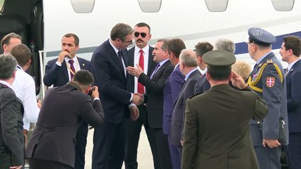 'Cumhurbaşkanlığı Göreve Başlama Töreni' - Ondimba, Vucic ve Al-Ghanim - ANKARA